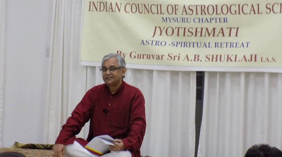 Jyotishmati: International Retreat on  Rationale of Nadi and Spiritual Remedies by Sri AB Shuklaji, Hon. National President, ICAS
